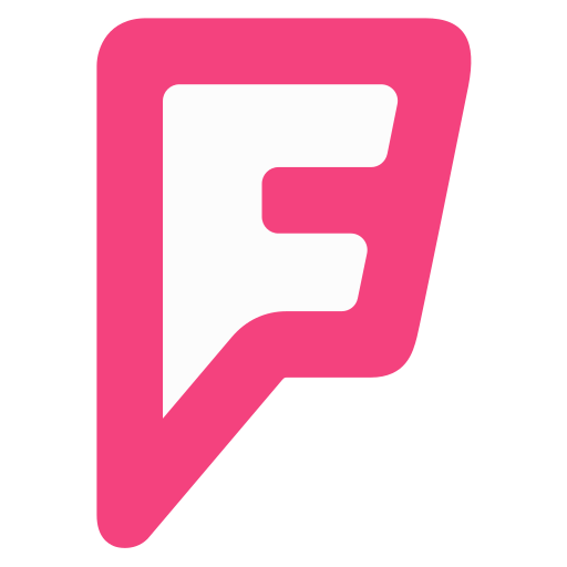 Foursquare, logo, social, social media icon